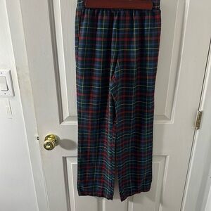 L.L. Bean Kids' plaid pajama pants size 14/16